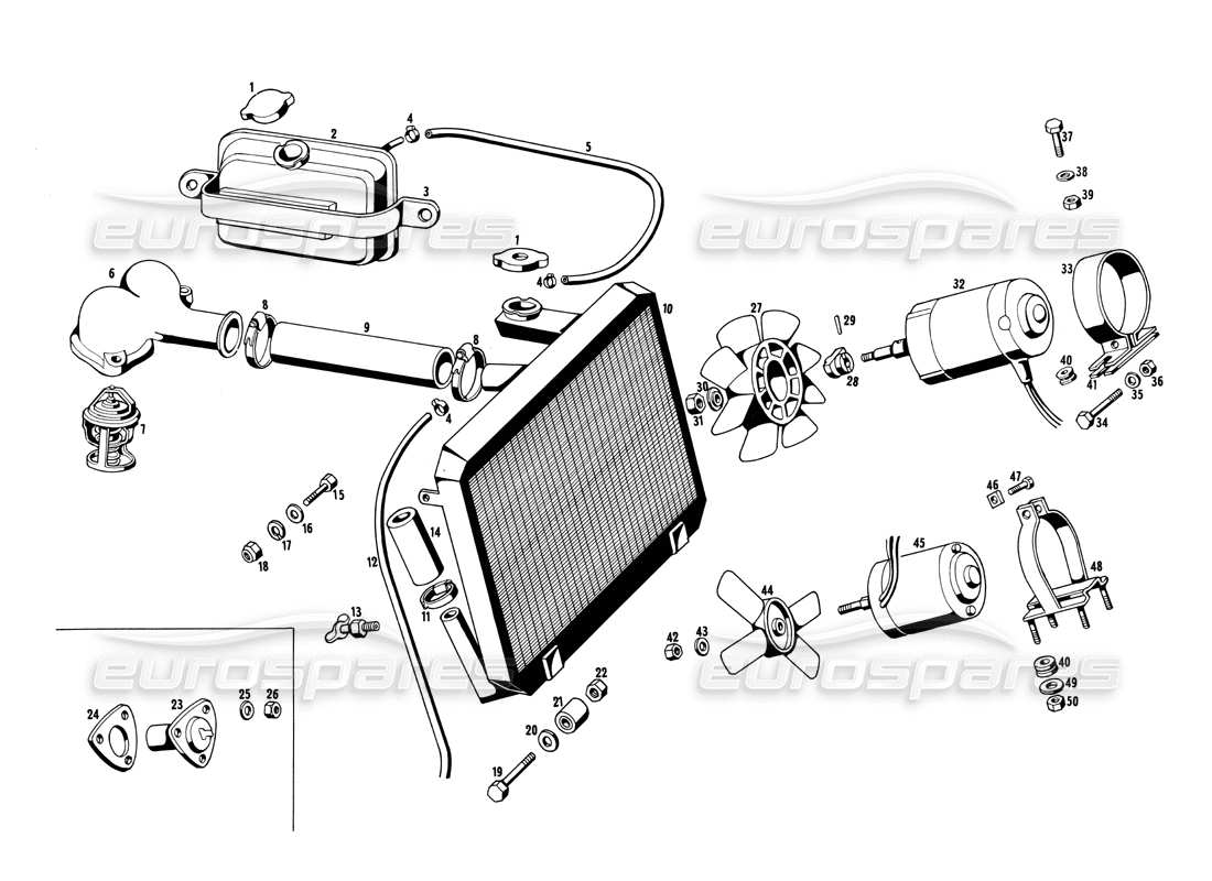 part diagram containing part number bnt 41857