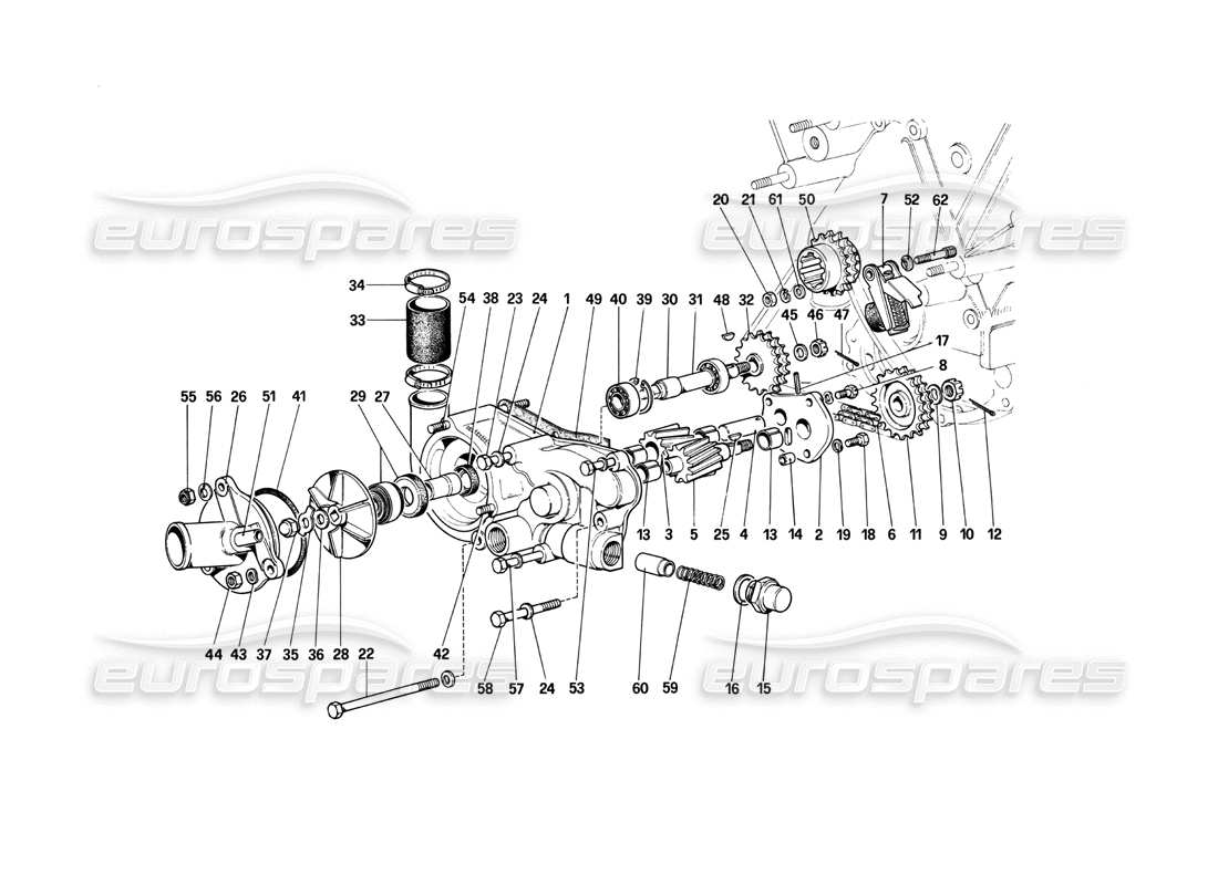 a part diagram from the Ferrari 412 (Mechanical) parts catalogue