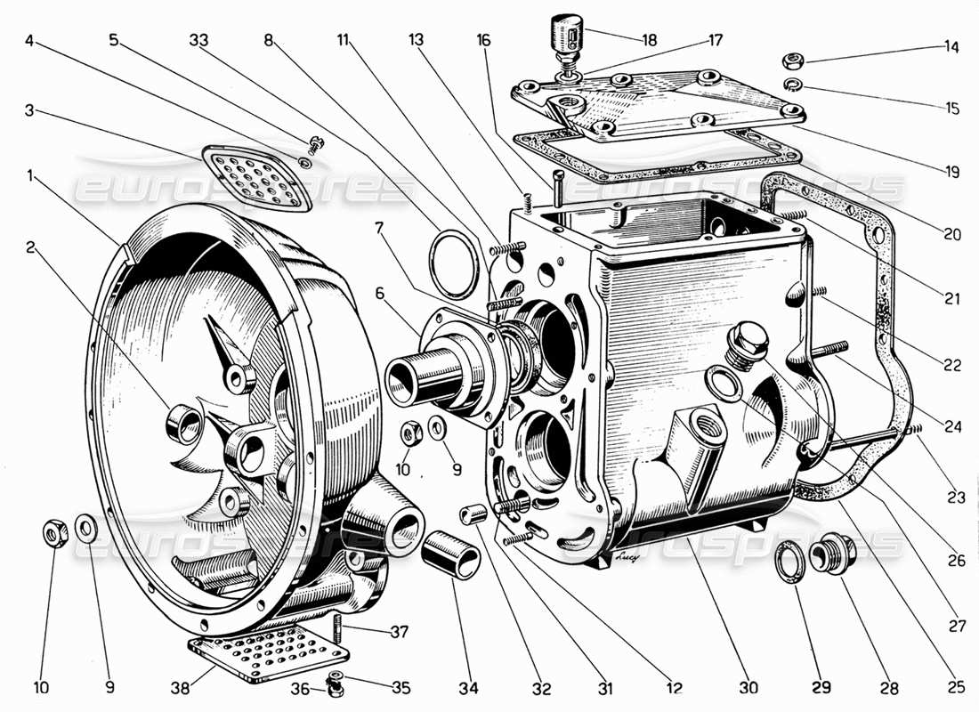 part diagram containing part number 55449