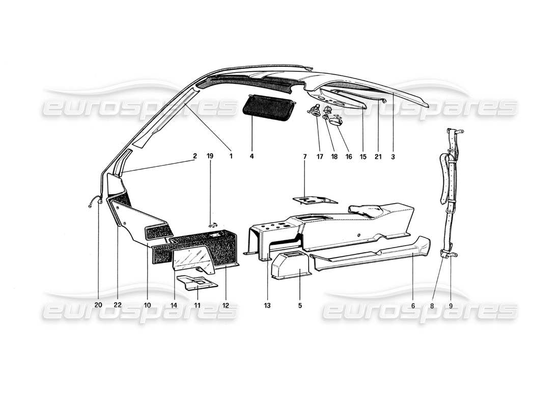 part diagram containing part number 60873400