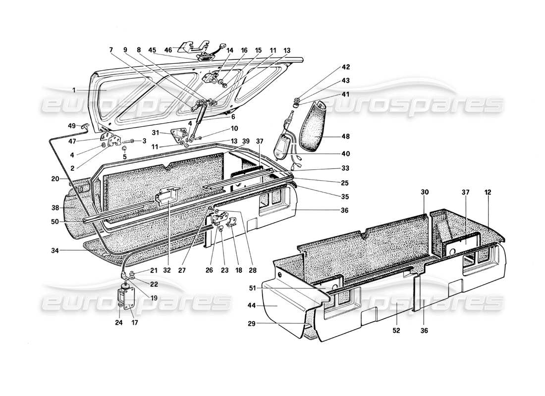 part diagram containing part number 60670700