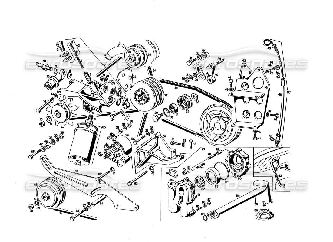 part diagram containing part number bnt/47014