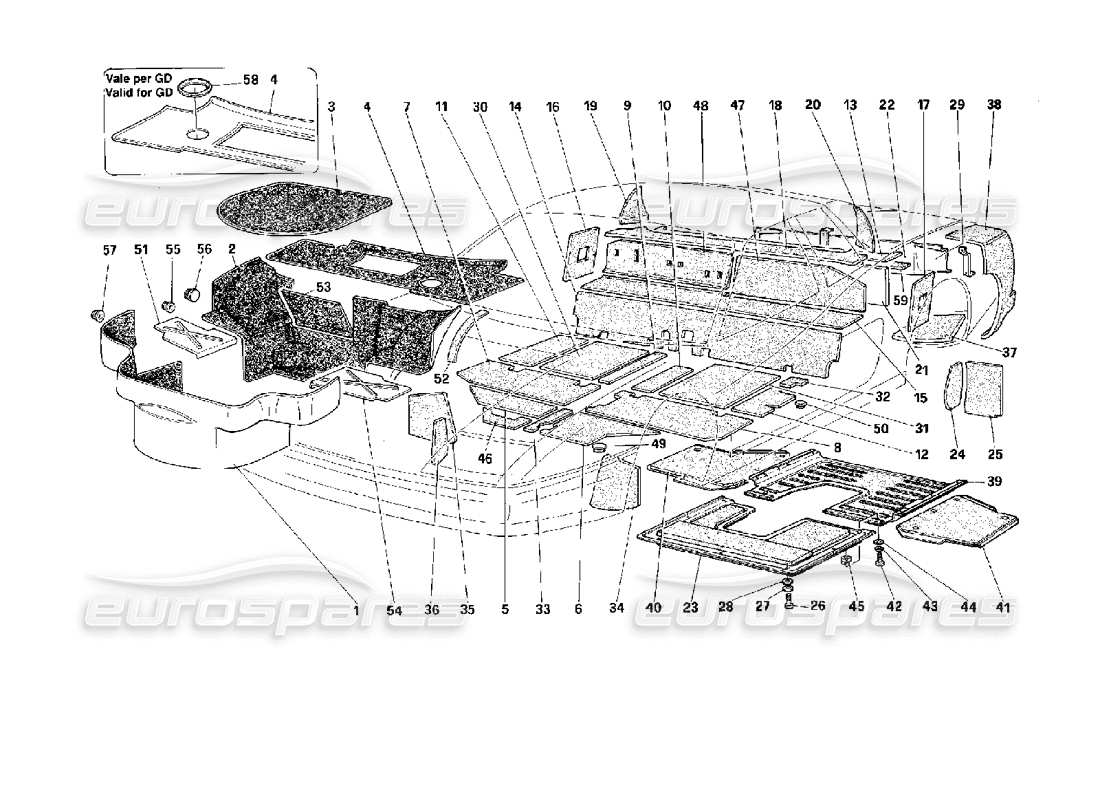 part diagram containing part number 63081900