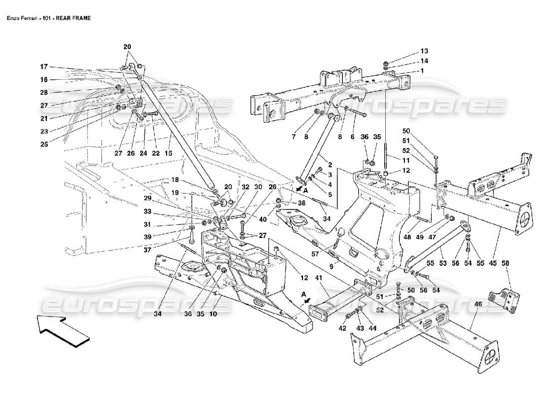 part diagram containing part number 16043624