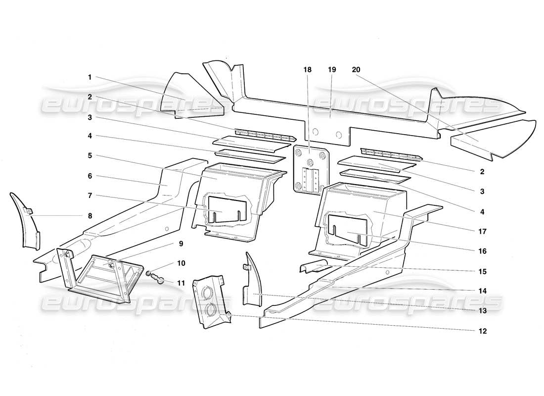 part diagram containing part number 009458305