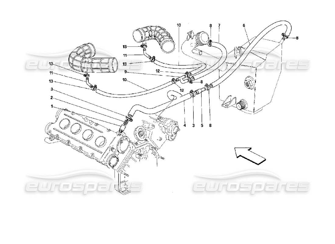 part diagram containing part number 142496