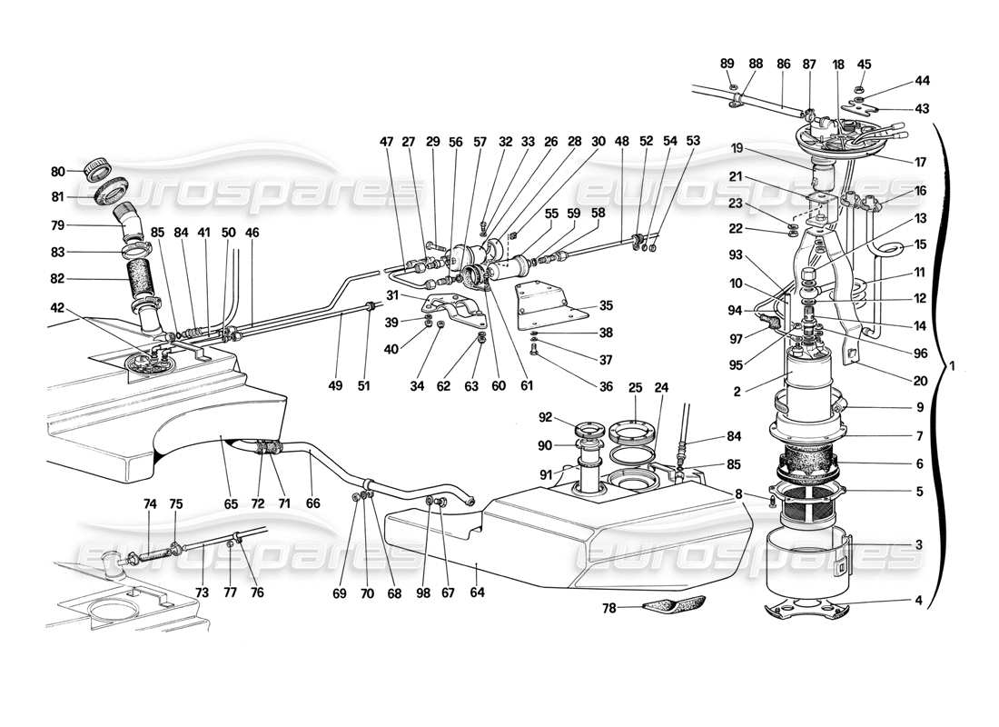 part diagram containing part number 127408