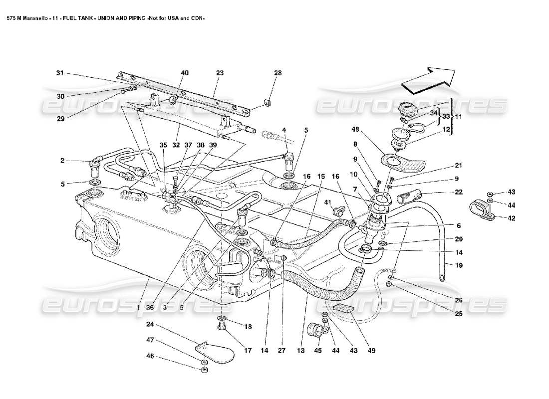 part diagram containing part number 185441