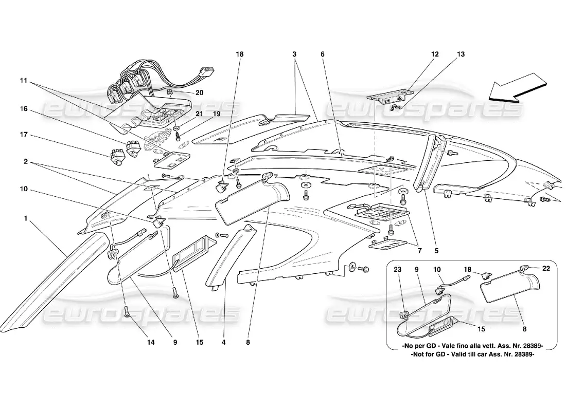 part diagram containing part number 655729..