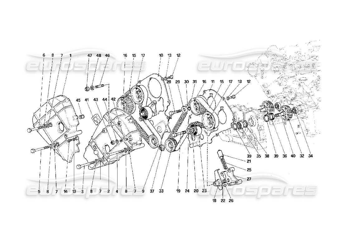 part diagram containing part number 104148