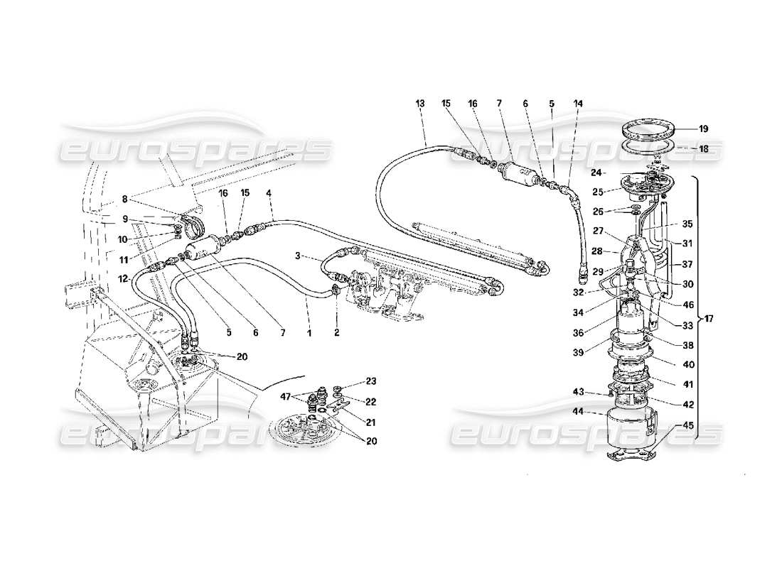 part diagram containing part number 128775