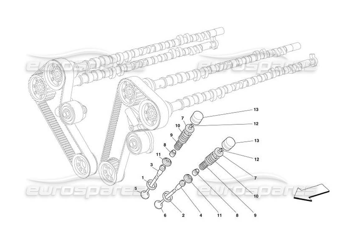 part diagram containing part number 191232