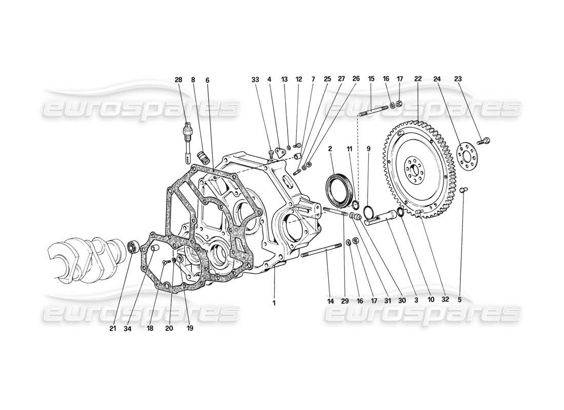 part diagram containing part number 134497