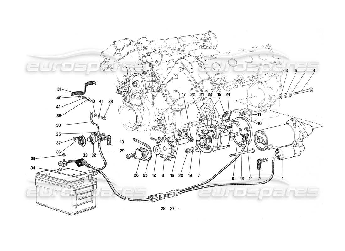 part diagram containing part number 123020