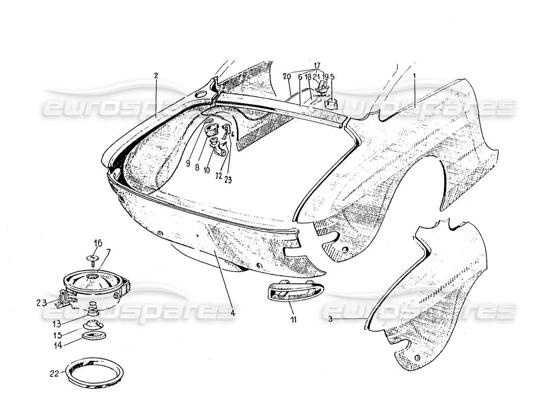 part diagram containing part number 242-20-556-00