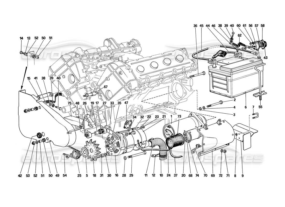 part diagram containing part number 121621