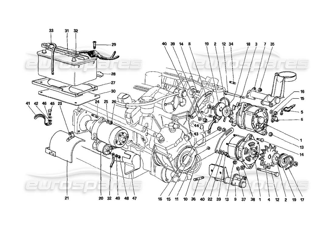 part diagram containing part number 126551