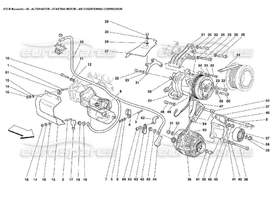 part diagram containing part number 175035