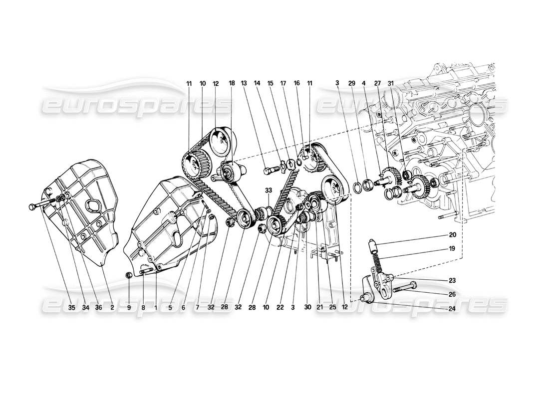 part diagram containing part number 112018