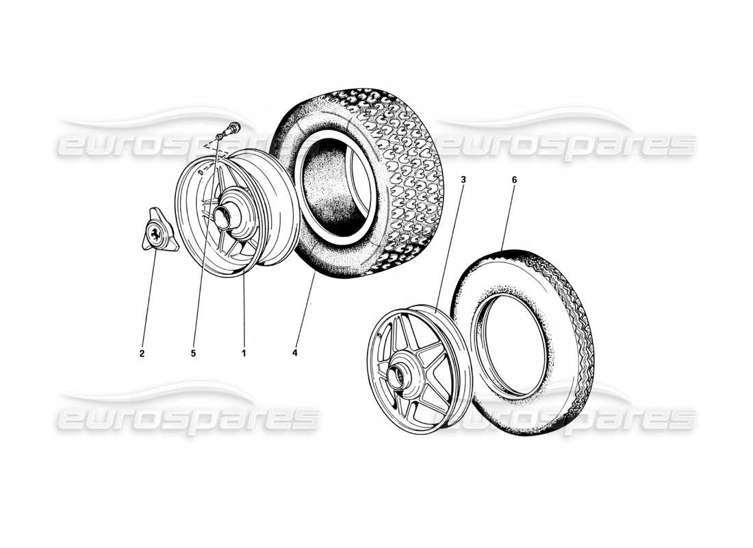 ferrari 512 bbi wheels part diagram