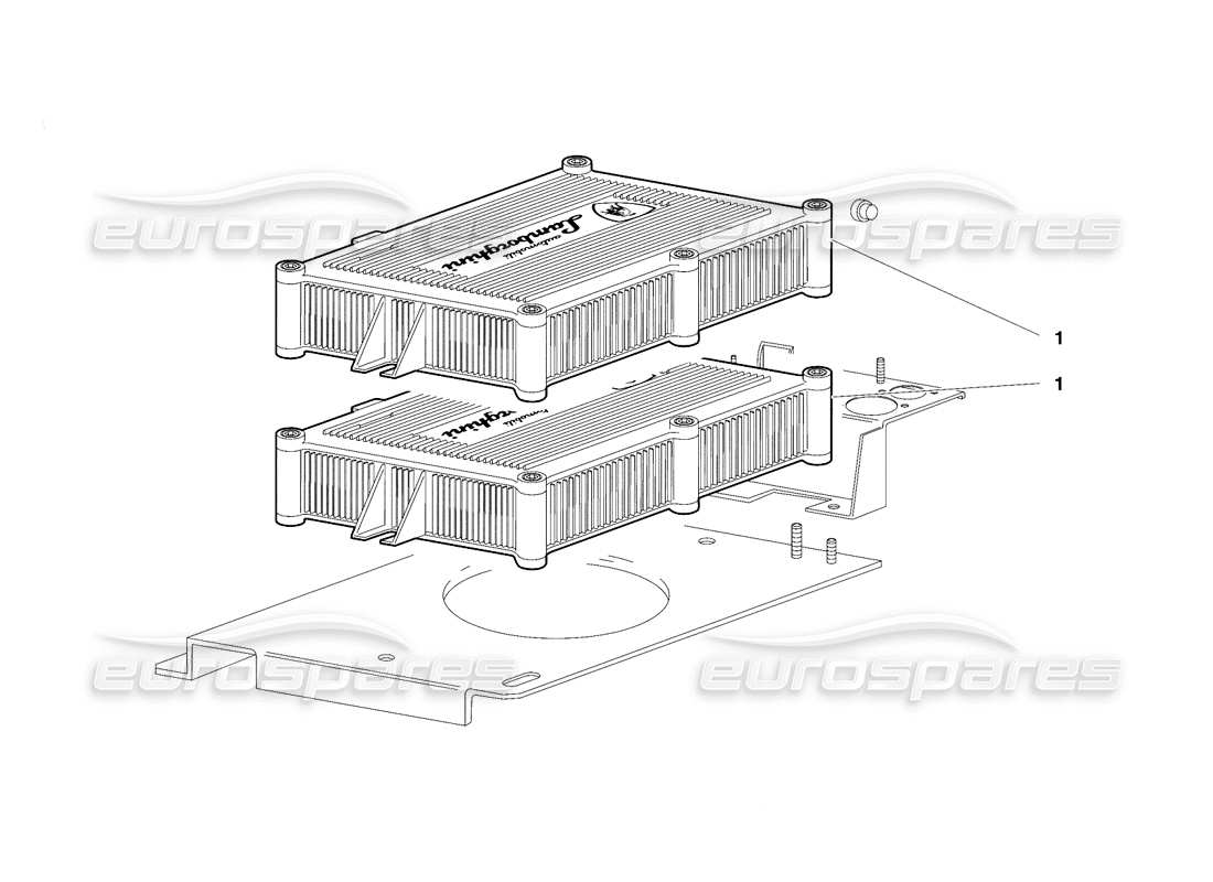 lamborghini diablo vt (1994) electronic injection u. (valid for finland version - april 1994) part diagram