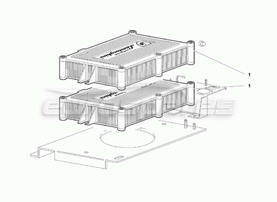 lamborghini diablo vt (1994) electronic injection u. (valid for norway version - april 1994) parts diagram