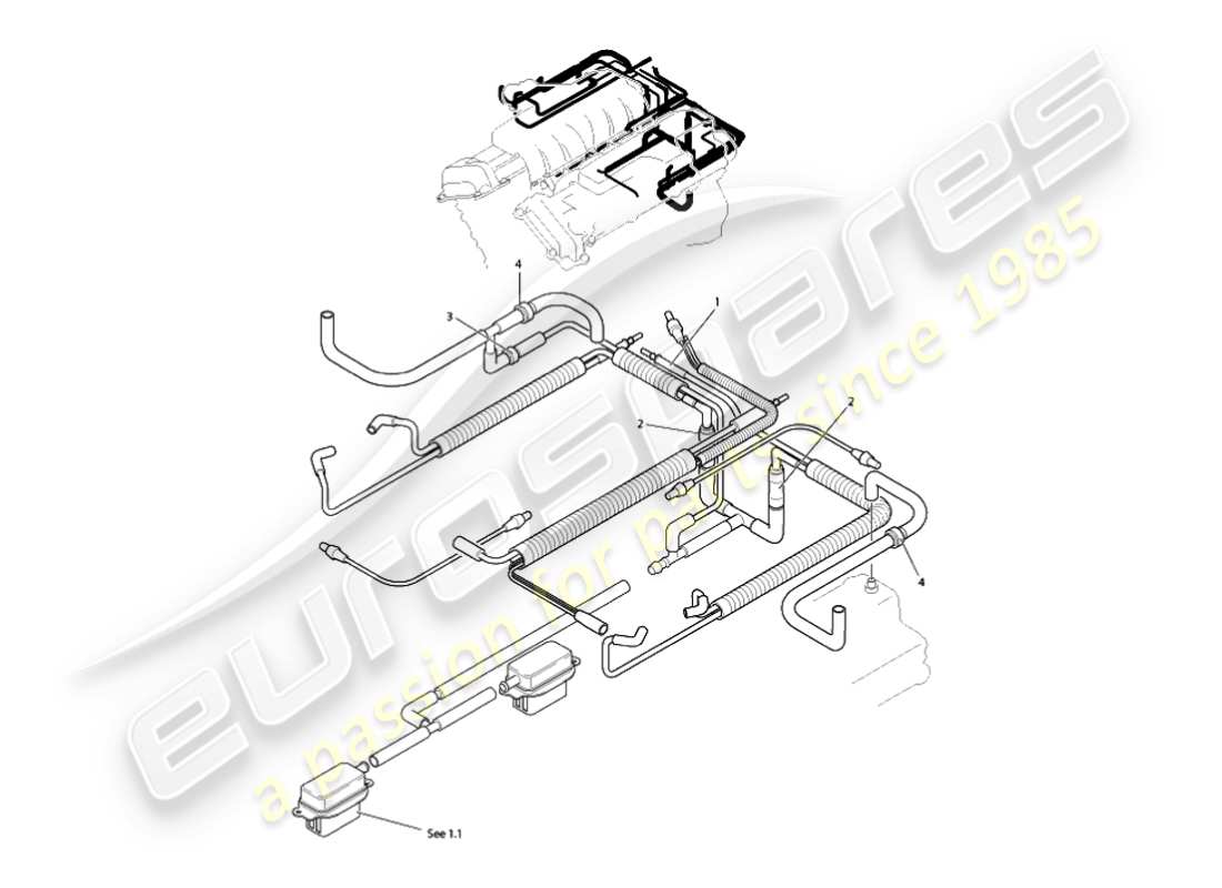 part diagram containing part number not sold sep1ately