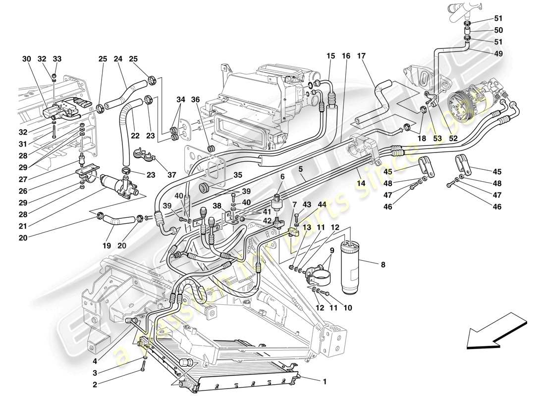 part diagram containing part number 65066400