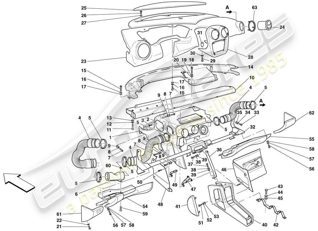 part diagram containing part number 68174900