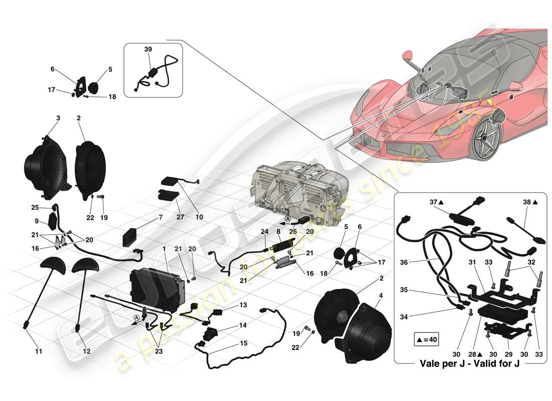 part diagram containing part number 84873500