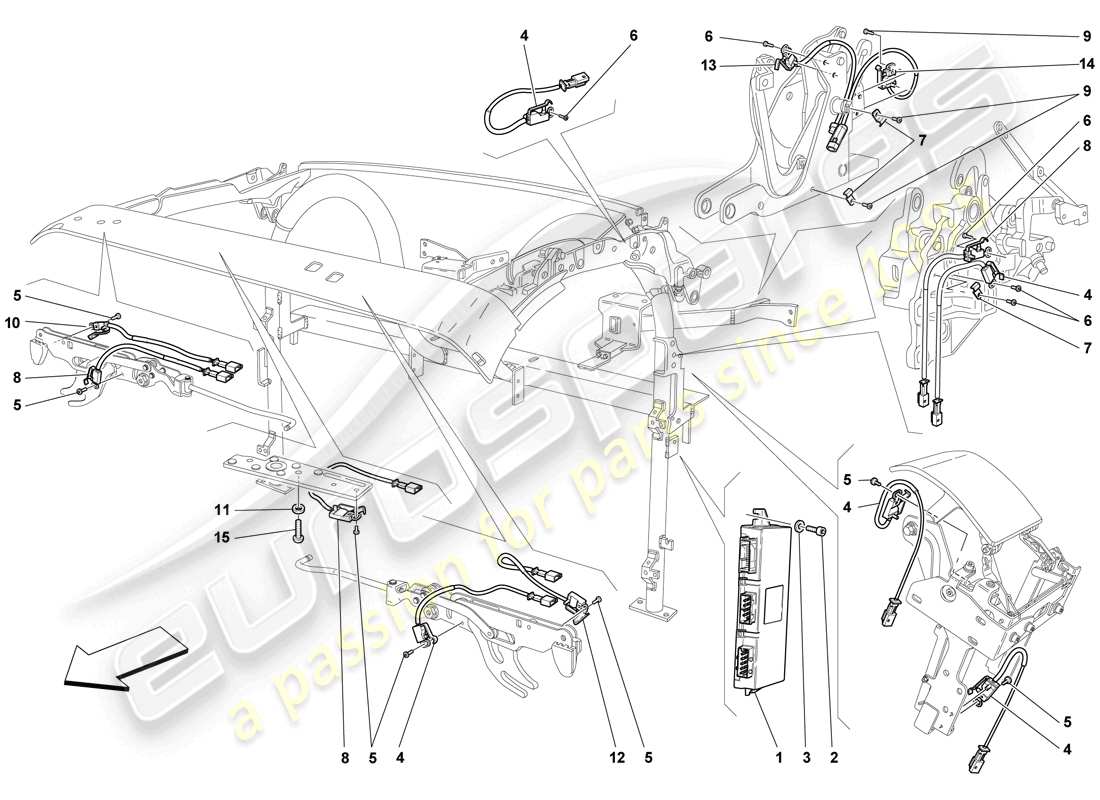 part diagram containing part number 66685600