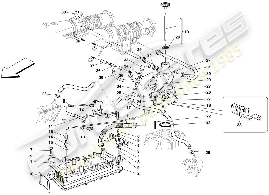 part diagram containing part number 210388