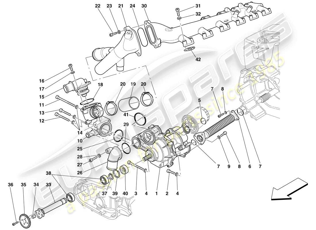 part diagram containing part number 186334