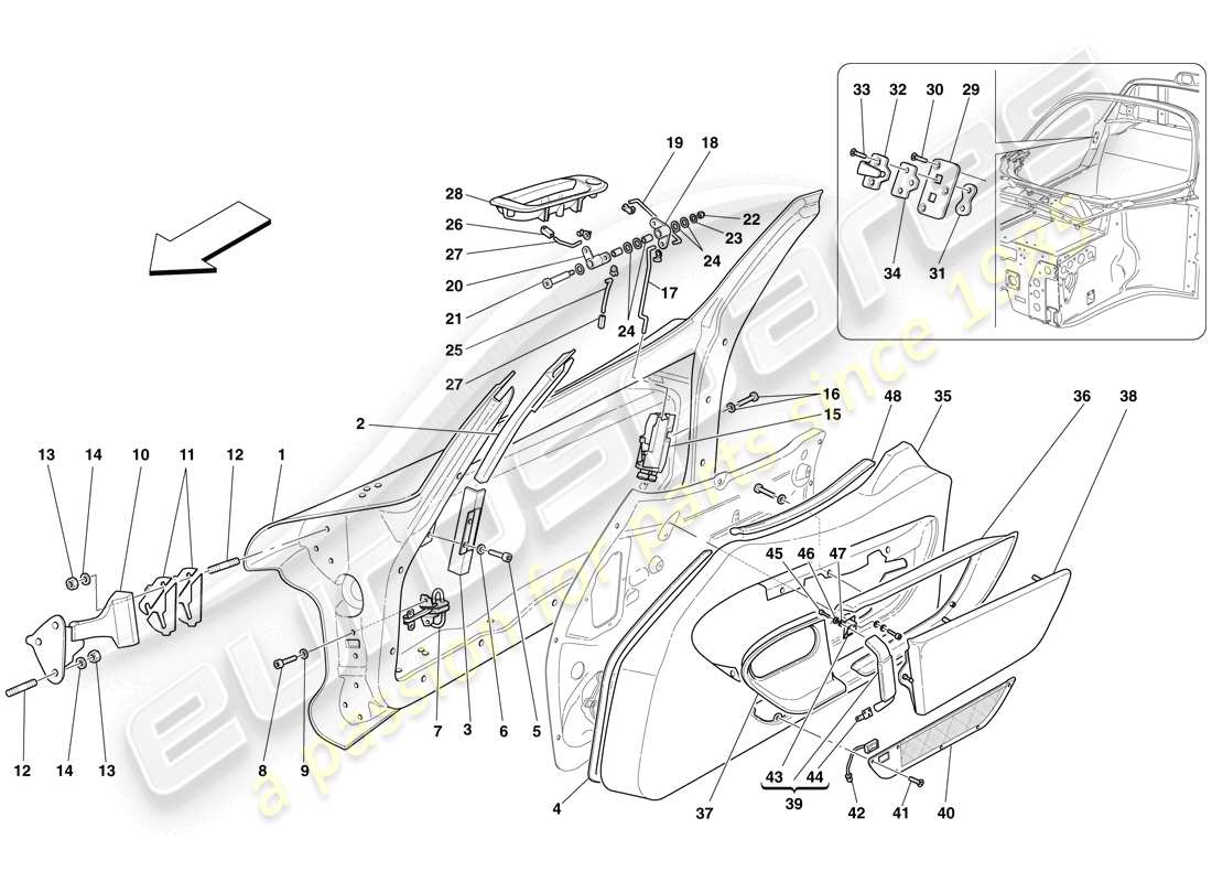 part diagram containing part number 68394900