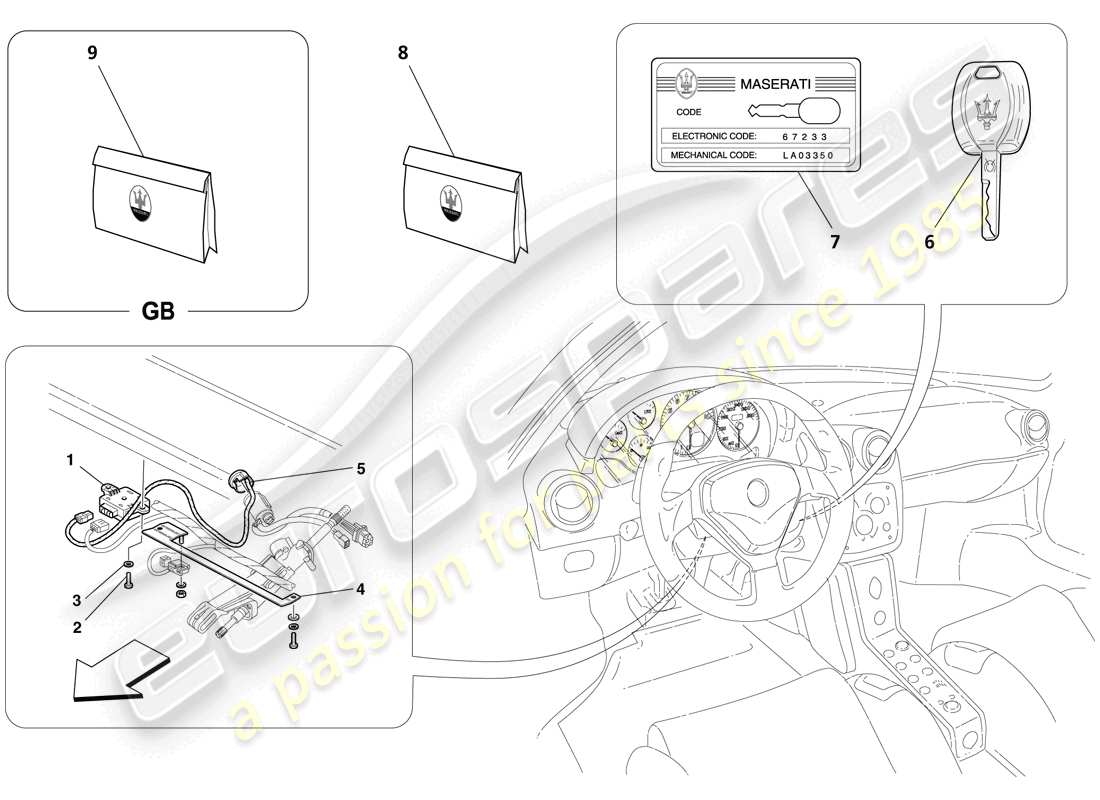 part diagram containing part number 16051921
