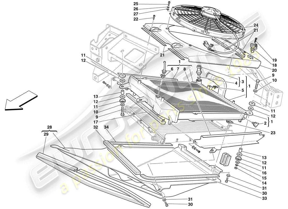 part diagram containing part number 16043934