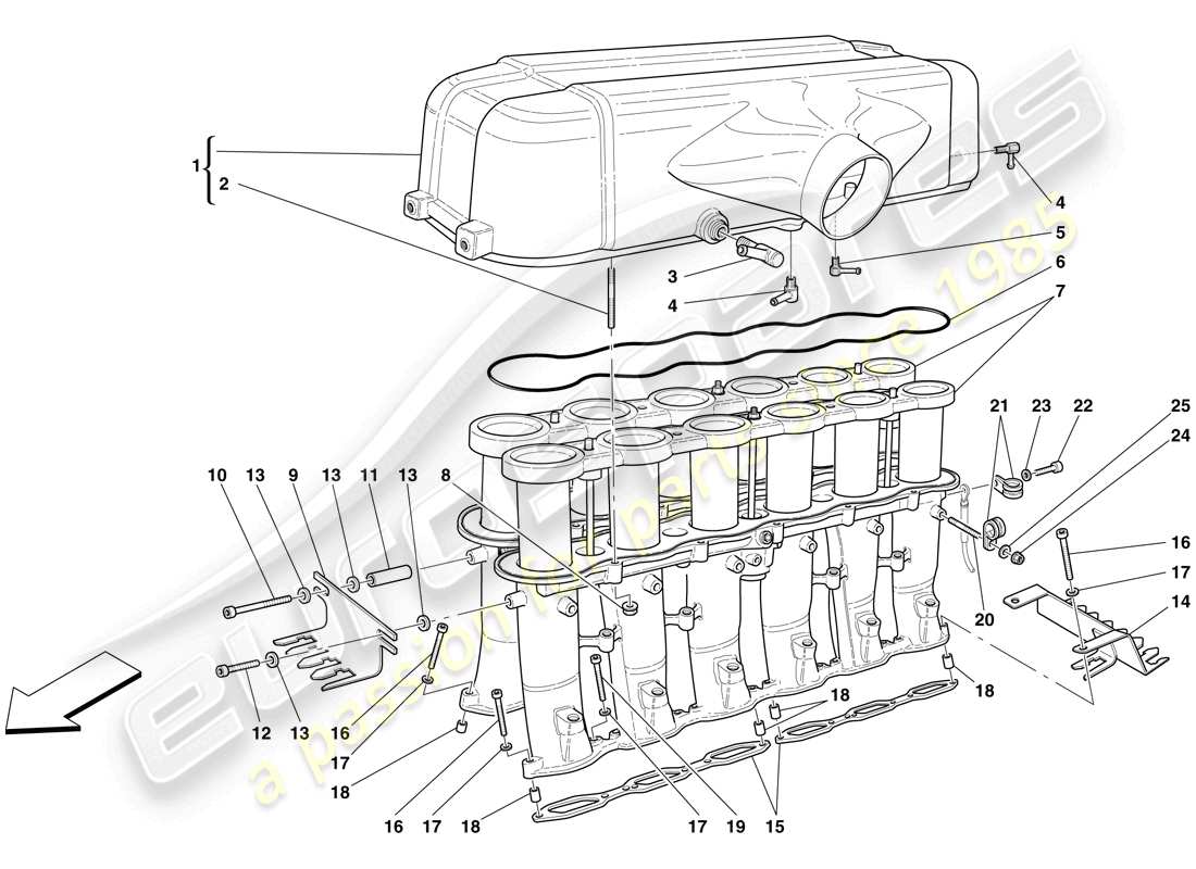 part diagram containing part number 14305187