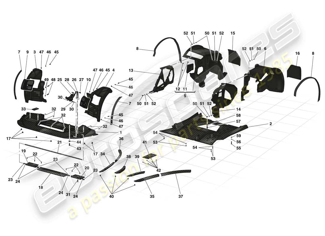 part diagram containing part number 86087400