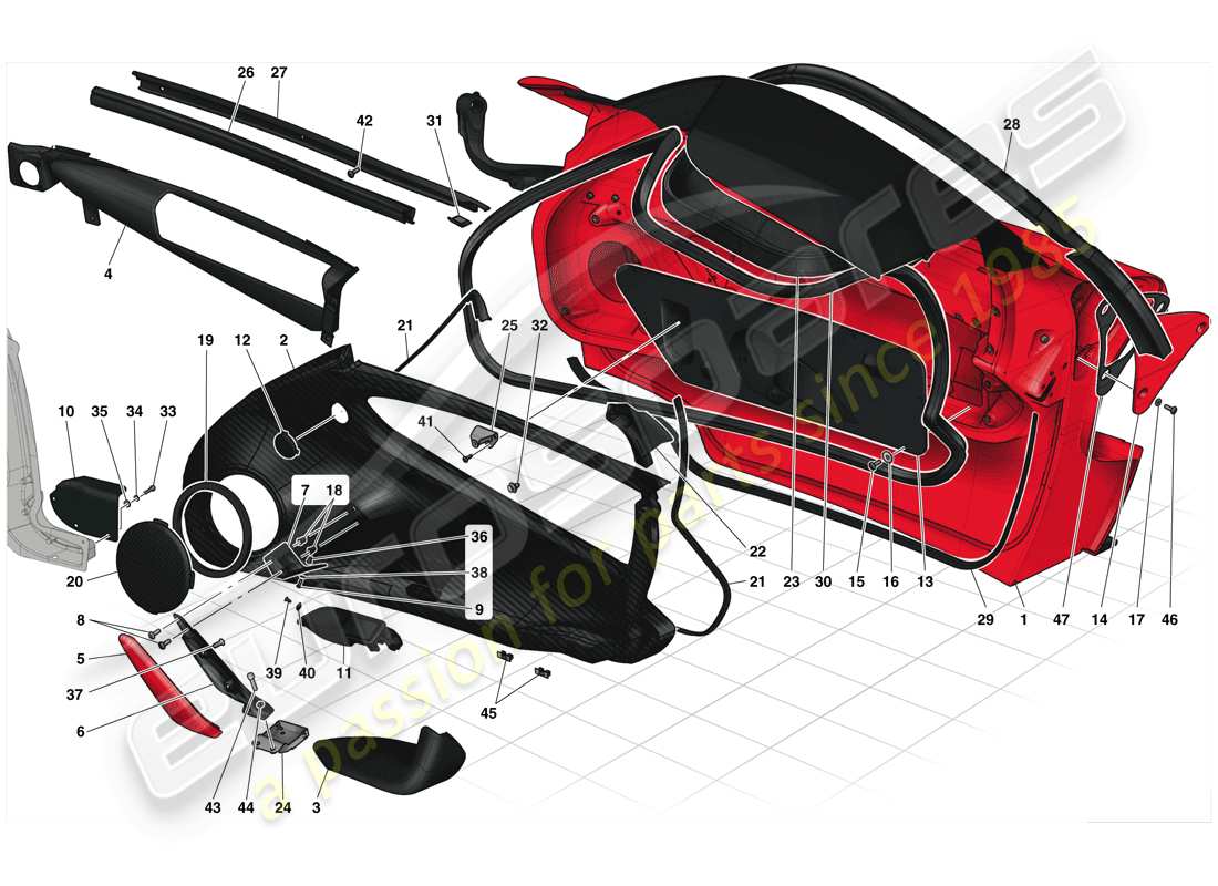 part diagram containing part number 294485