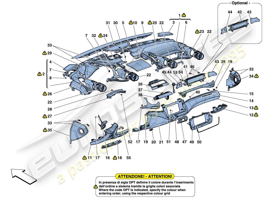 part diagram containing part number 87836700
