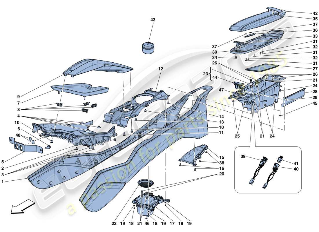 part diagram containing part number 85440600