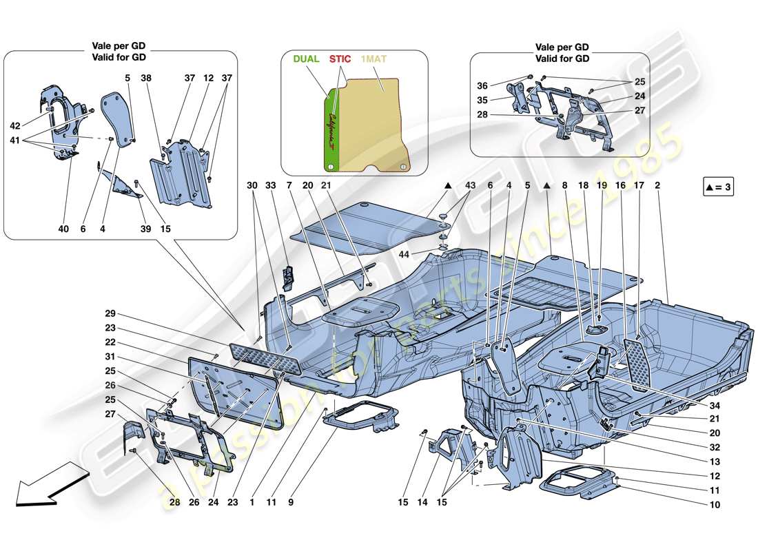 part diagram containing part number 85365900