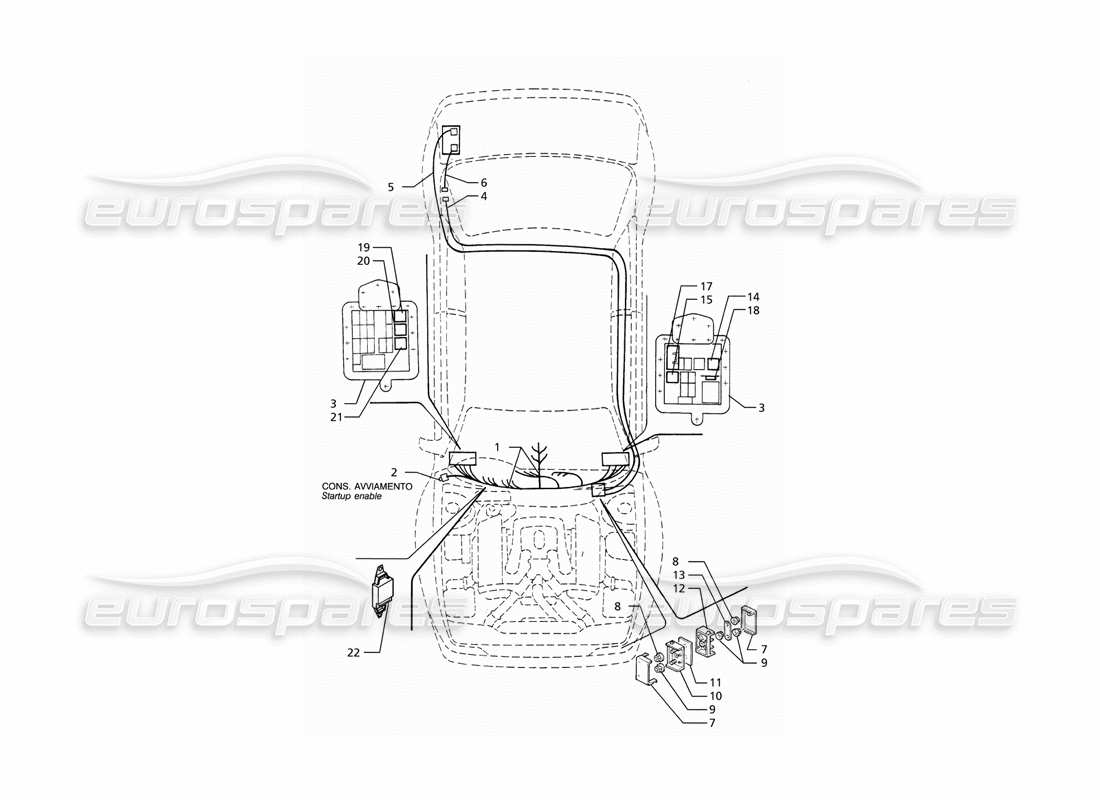 part diagram containing part number 373000124