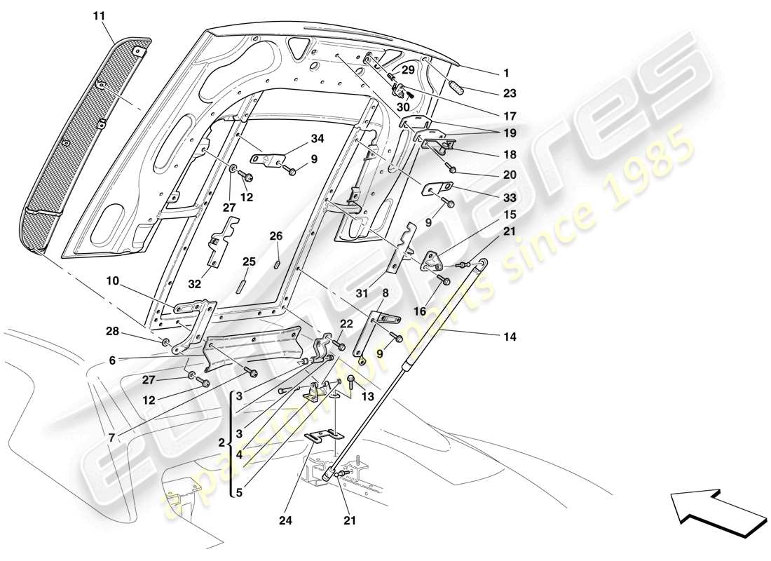 part diagram containing part number 81618111