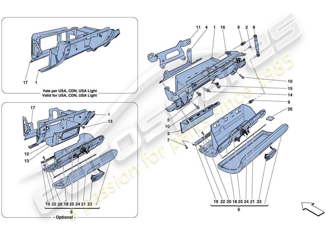 part diagram containing part number 697508..