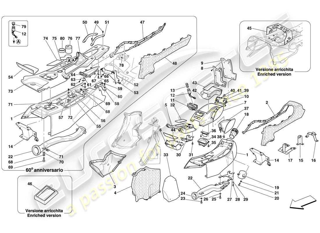 part diagram containing part number 695528..