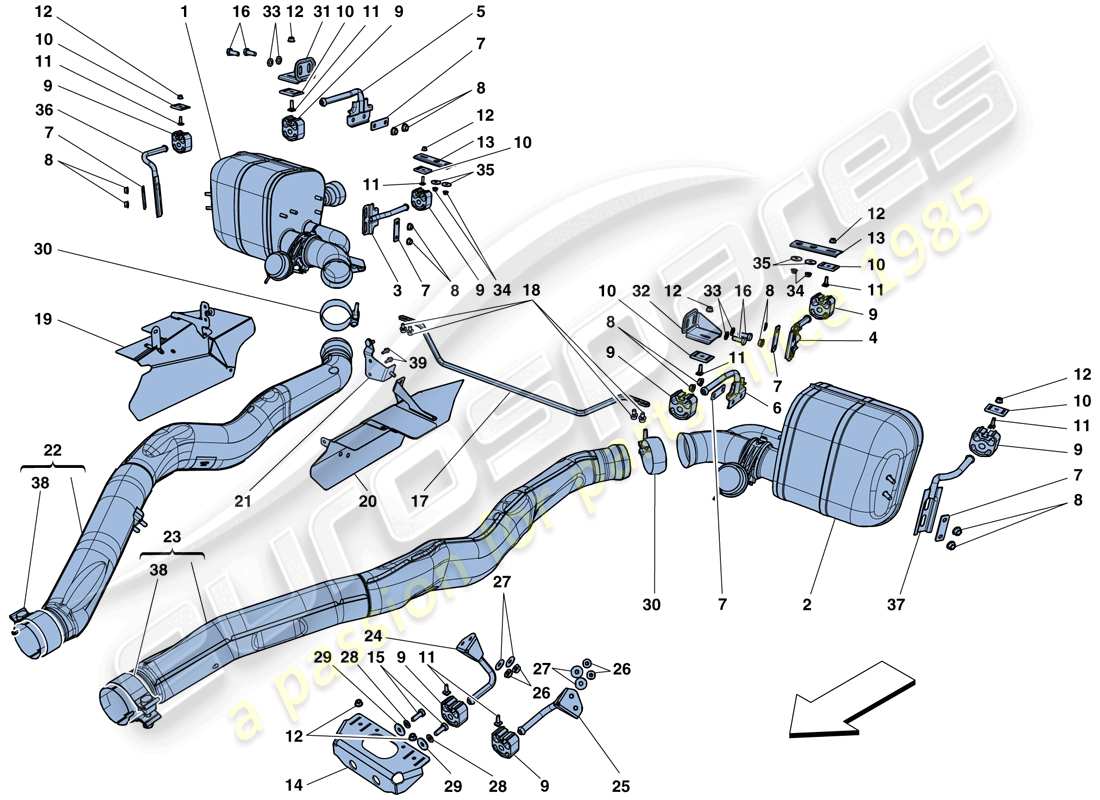 part diagram containing part number 240597