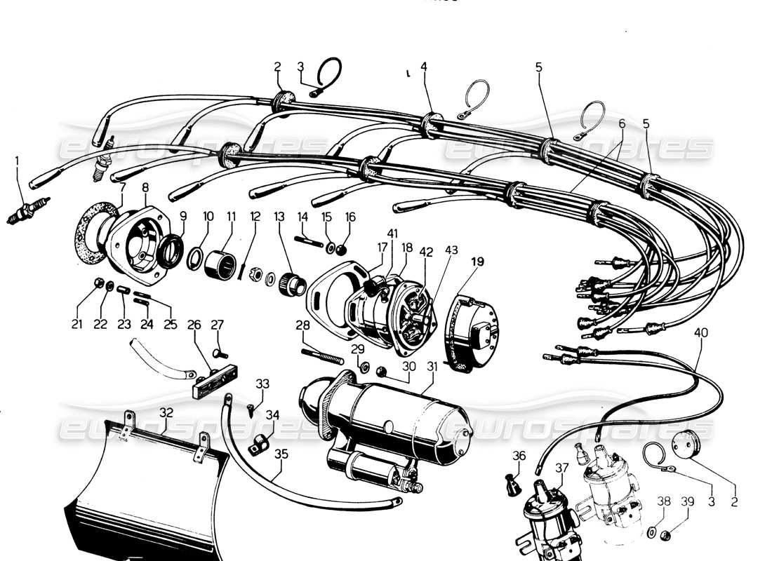 part diagram containing part number 001604509