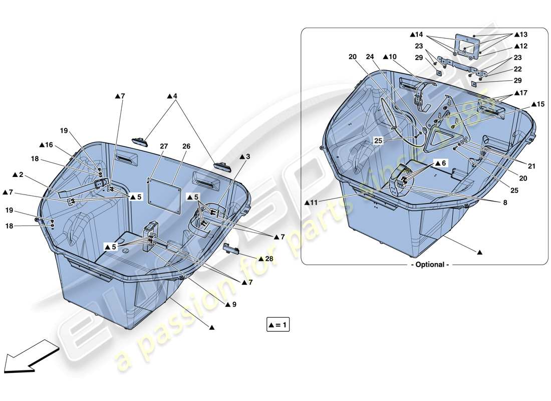 part diagram containing part number 86543300