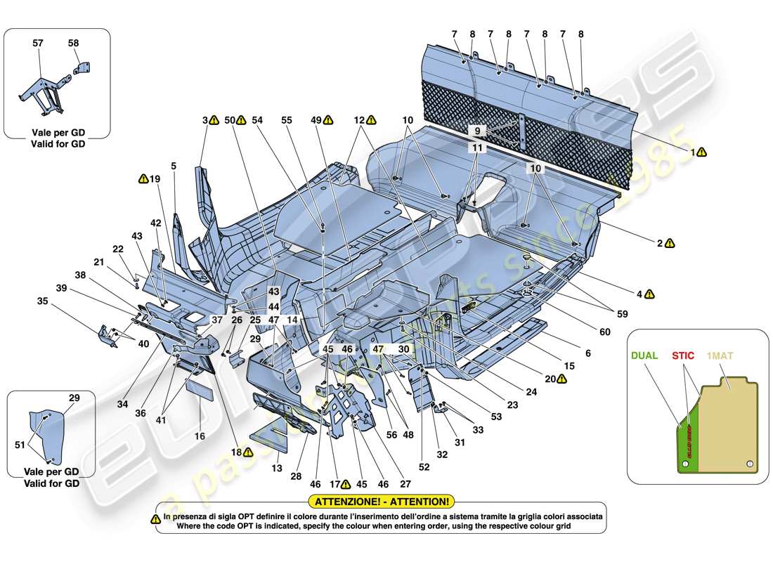 part diagram containing part number 87179500